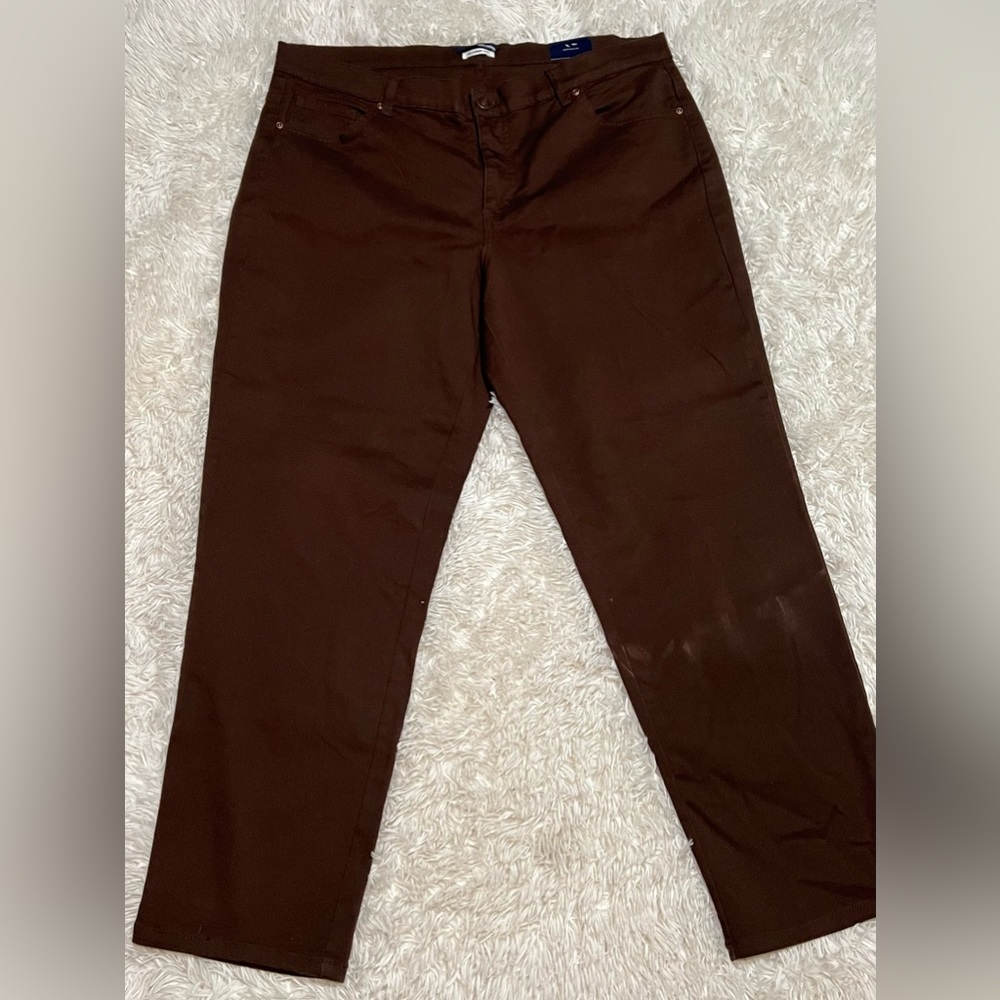 Basic Editions Kmart brown jeans size 18W NWT